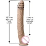 Фаллоимитатор Doc Johnson Dick Rambone Cock White (в ПЭ пакете!): Наличие вибрации Нет