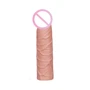 Насадка LoveToy Pleasure X-Tender Penis Sleeve Brown Add 1", Flash