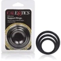 Эрекционные кольца California Exotic Novelties Silicone Support Rings (черный) фото 5
