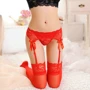 Пояс для чулок + стринги NDS 9904-3 Red M/L (23577): Размер Универсальный