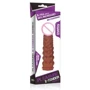 Насадка на член LoveToy Pleasure X-Tender Penis Sleeve Add 2" Brown: Наявність вібрації немає