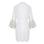 Пеньюар Passion LOVELIA PEIGNOIR white S/M: Материал Полиэстер