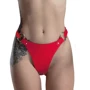Трусики з натуральної шкіри Feral Feelings - String Bikini Red: Застосування На попу