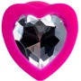 Анальная пробка с кристаллом ToDo Anal Plug Diamond Heart, М: Для кого Унисекс