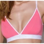 Спортивный топ с двойными бретелями Passion PS007 TOP pink, size XL