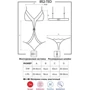 Боді Obsessive 852-TED-1, L / XL фото 4