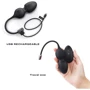 Вагинальные шарики Dorcel LOVE BALLS BLACK: Наличие вибрации Есть