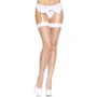 Панчохи у велику сітку Leg Avenue OS White: Матеріал Нейлон