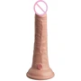 Фалоімітатор Pipedream King Cock Elite 7" Silicone Dual Density Cock Light (PD577121): Довжина проникнення, см 17.8