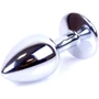 Анальная пробка Boss Series - Jewellery Silver PLUG Black S (BS6400013): Тип Анальные пробки