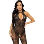 Бодістокінг зі стразами Leg Avenue OS Black
