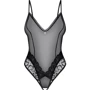 Боді Obsessive Blomentis crotchless teddy M/L: Застосування На талию