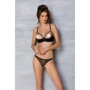 Комплект Passion MARINA SET WITH OPEN BRA black XXL/XXXL: Застосування На тело