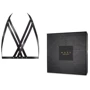 Портупея Bijoux Indiscrets MAZE - Halter Bra Harness Black: Візерунок Однотонний