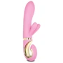 Gvibe Grabbit - Candy Pink вибратор-кролик с тремя моторчиками, 18x3.5 см: Для кого Для женщин