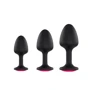 Анальная пробка Dorcel Geisha Plug Ruby XL: Наличие вибрации Нет