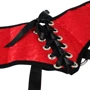 Трусы для страпона Sportsheets - Plus Red Lace w/Satin Corsette Strap On фото 2