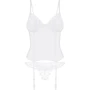 Корсет Obsessive Alissium corset & thong XL/2XL: Применение На тело