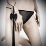 Плетка Bijoux Indiscrets - Lilly - Fringe whip: Цвет черный