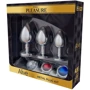 Набір металевих анальних пробок Alive Metal Plug Kit