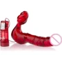 Без ременной вибро страпон Toy Joy Bend Over Boyfriend Red: Наличие вибрации Есть