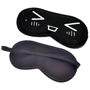Закрытая маска на глаза Smile BLACK, SKN-C073