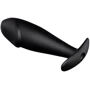 Анальная пробка с вибрацией Pretty Love Vibrating Butt Plug (чёрный): Для кого Унисекс