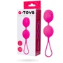 Вагінальні кульки Toyfa A-Toys Pleasure Ball Рink: Наявність вібрації  Нет