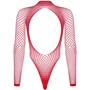 Сетчатый боди Obsessive B126 teddy red S/M/L: Вид Боди