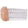 Мастурбатор вагина и анус CyberSkin® Ice Action-View Pussy and Ass Stroker: Материал Киберкожа