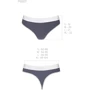 Спортивные трусики-стринги Passion PS007 PANTIES dark grey, size XL: Применение На попу