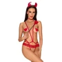 Відвертий костюм дияволиці Obsessive Evilia red L/XL: Вид Костюмы