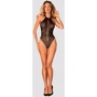 Ажурное боди с открытой спиной Obsessive B119 black S/M/L: Фасон Бесшовные