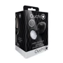 Металевий анальний затор Ouch! Heart Gem Gunmetal - Diamond, S: Тип Анальные пробки