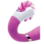 G-Licker 12X Silicone Vibe with Clitoral Stimulation - стимулятор, 15x3.8 см: Для кого Для женщин
