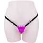 Вибратор-бабочка Pretty Love Clitoral Massager Sloane Purple: Длина, см 8.6