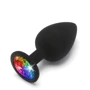 Анальная пробка Toy Joy - Rainbow Booty Jewel Large