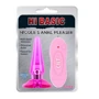 Анальный плаг с вибрацией NICOLE'S Anal Pleaser - Pink, 291322: Для кого Унисекс