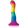 Фалоімітатор Colours - Pride Edition - 6 "Wave Dildo - Rainbow 15.2х3.2 см