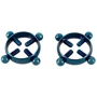 Зажимы для сосков Orion Bad Kitty Nipple Jewellery Blue: Цвет синий