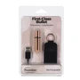 Вібропуля PowerBullet - First-Class Bullet 2.5" з Key Chain Pouch, Rose Gold: Призначення Кліторальні