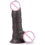 Фаллоимитатор LoveToy Sliding-Skin Dong Brown 7.8"