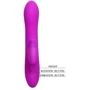 Перезаряджається вібратор Pretty Love "Elton" BI-067002: Довжина, см 20.5