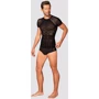 Мужская эротическая футболка Obsessive T102 black S/M/L: Размер Универсальный