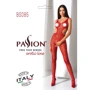 Бодистокинг Passion BS085 red: Материал Полиамид