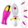 Вібро яйце XESE VE10-CR Pink (12 режимів вібрації, зарядка від USB): Діаметр, см 2.6