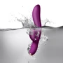 Вибратор-кролик Rocks Off Regala Fuchsia для стимуляции точки А (2 мотора, LED подсветка): Назначение Вагинальные