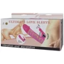 Удлиняющая насадка с вибрацией и стимулятором клитора Ultimate Love Sleeve, BI-026201A: Назначение Для удлинения
