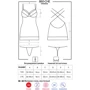 Комплект Obsessive 860-CHE-2 chemise, S / M: Для кого Для жінок