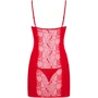Еротична сорочка Obsessive Heartina chemise, XXL фото 3